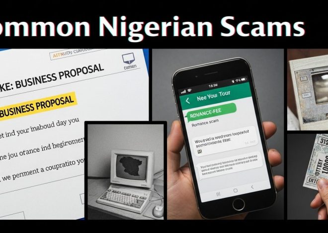 Common Nigerian Scams: Awareness and Prevention