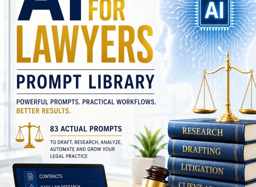 The Nigerian Lawyer’s Guide to AI: A Complete Prompt Library for Smarter Legal Work