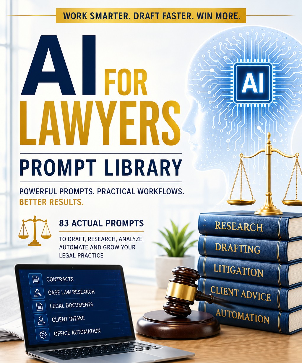 The Nigerian Lawyer’s Guide to AI: A Complete Prompt Library for Smarter Legal Work